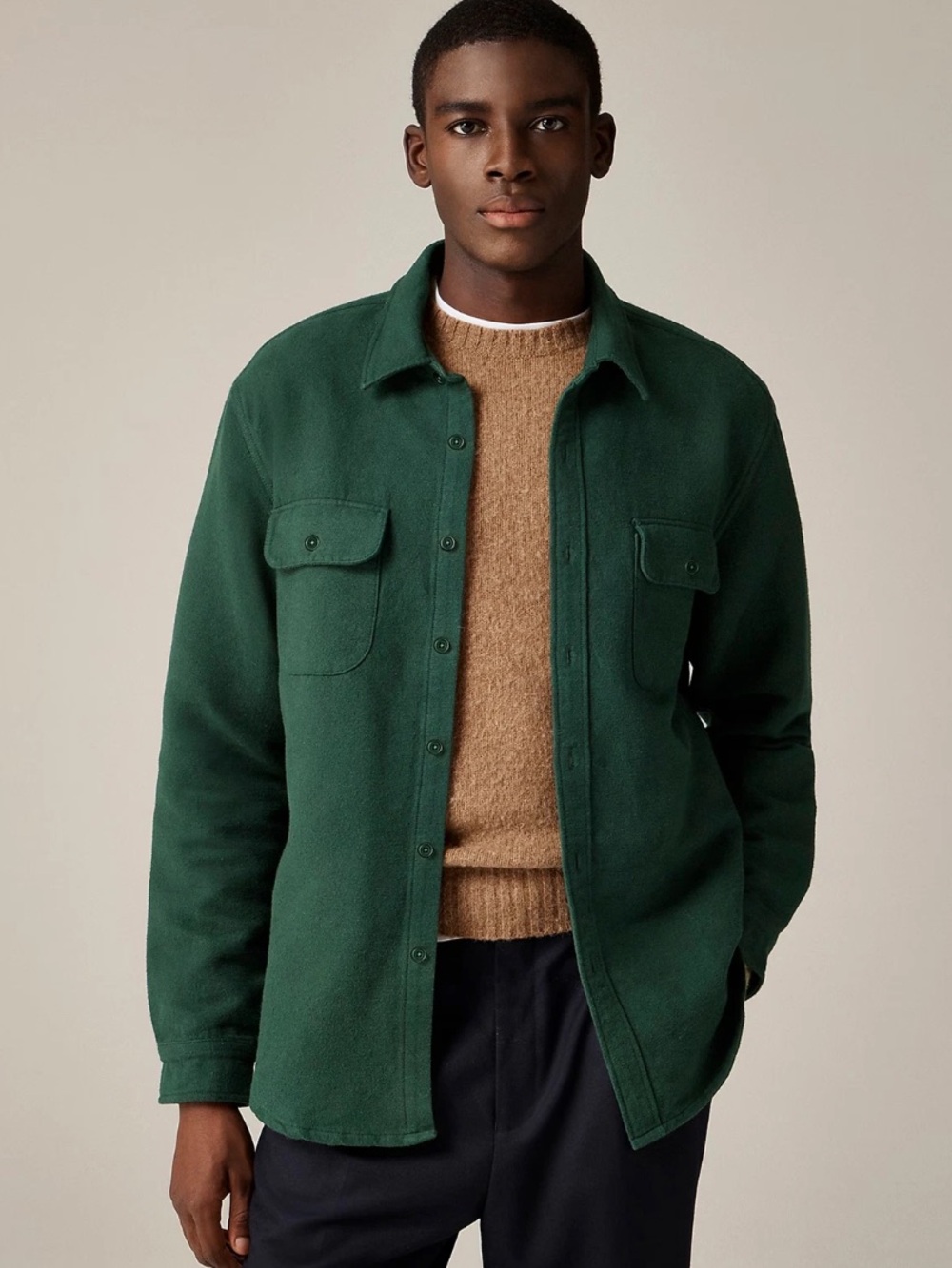 J Crew Heavyweight Chamois Workshirt